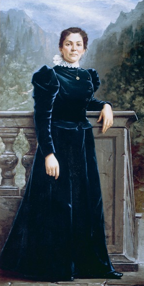 Ritratto di Orsola Clelia Pizzigoni (Mamma Calvi) del Pittore Giacomo-Calegari. Ritratto-Orsola-Clelia-Pizzigoni-Mamma-Calvi-Pittore-Giacomo-Calegari